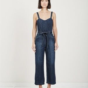 PAIGE Emma Denim Jumpsuit, Size S